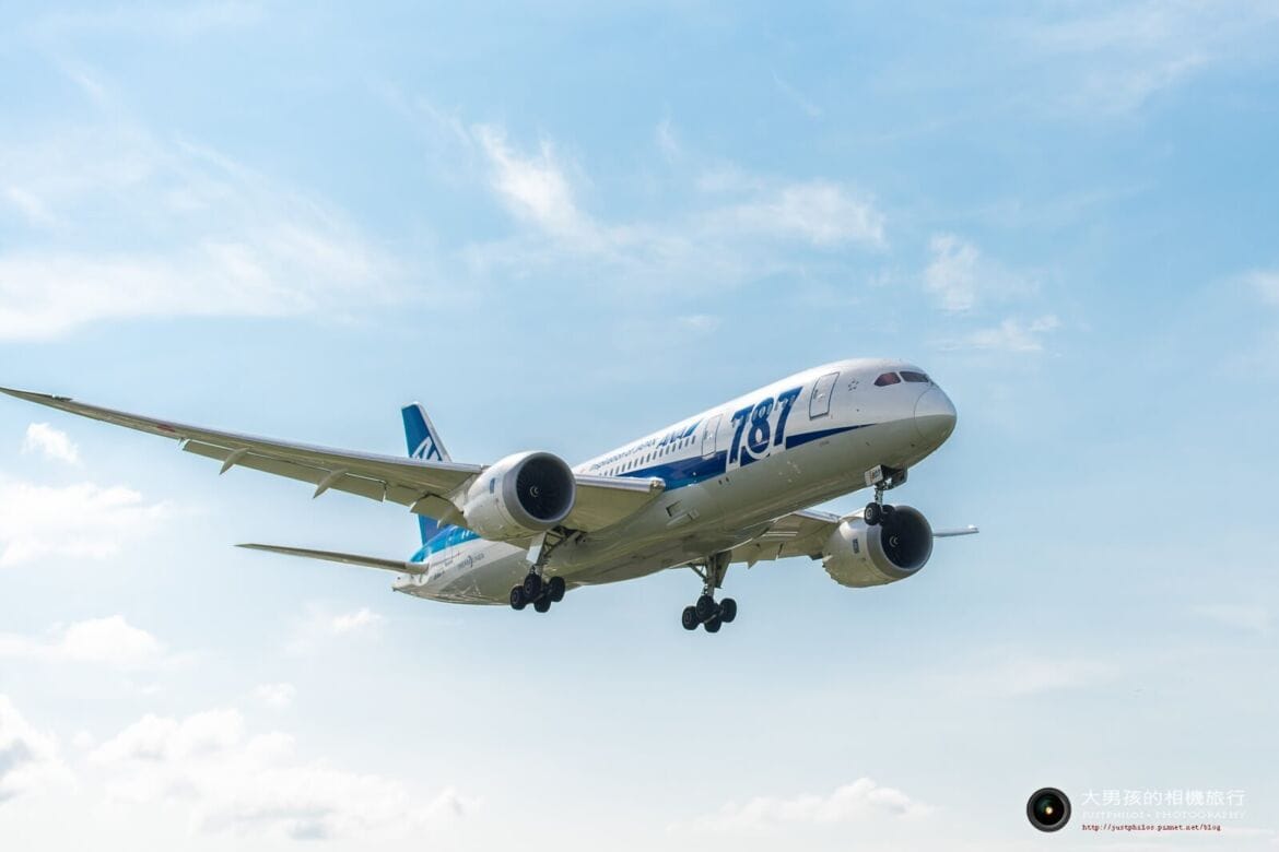 松山機場濱江街看飛機