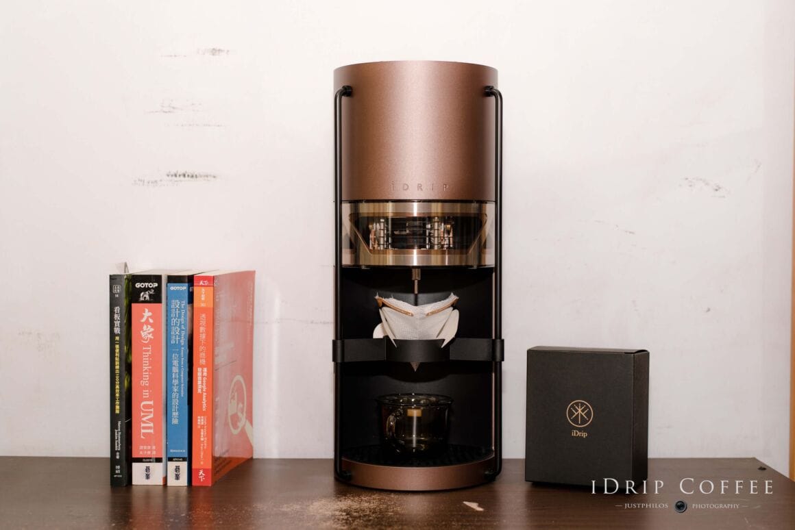 iDrip咖啡機是第一台可還原世界冠軍手沖咖啡的機器。