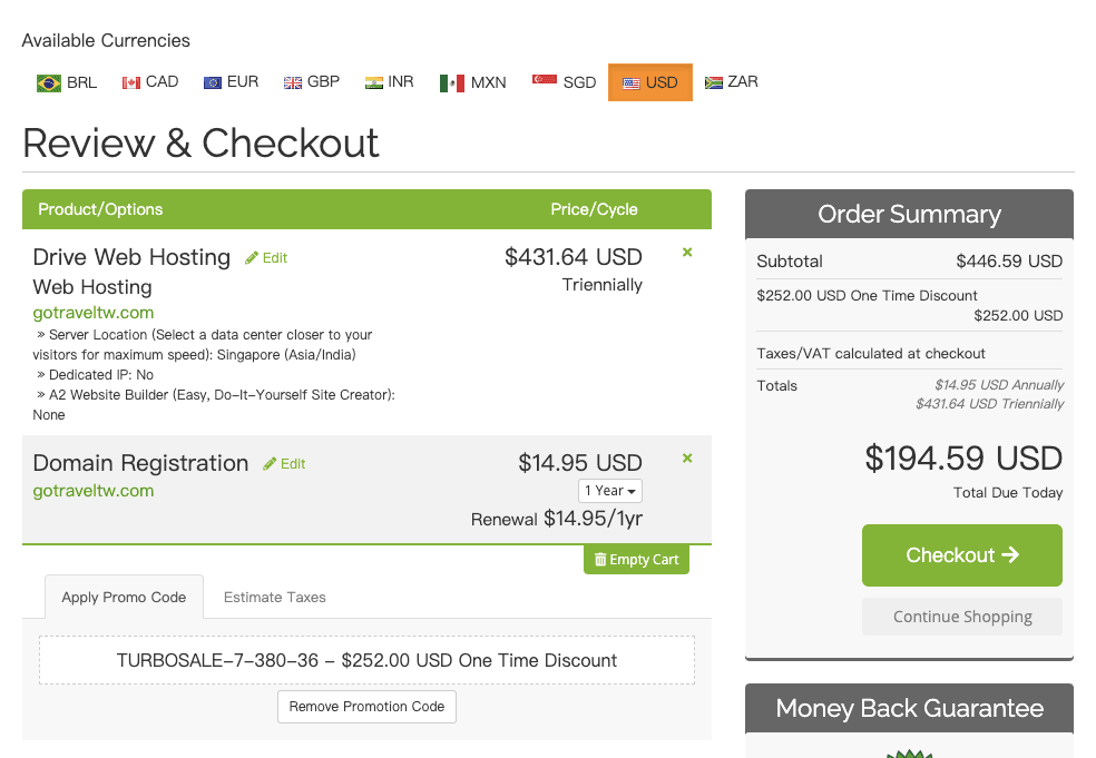 [教學] A2 Hosting 主機購買 | WordPress自行架站推薦主機