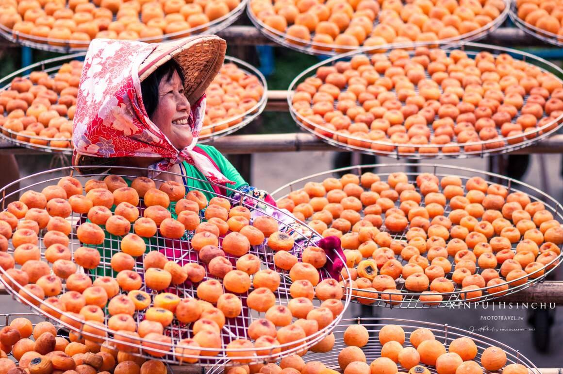 新埔日曬柿餅