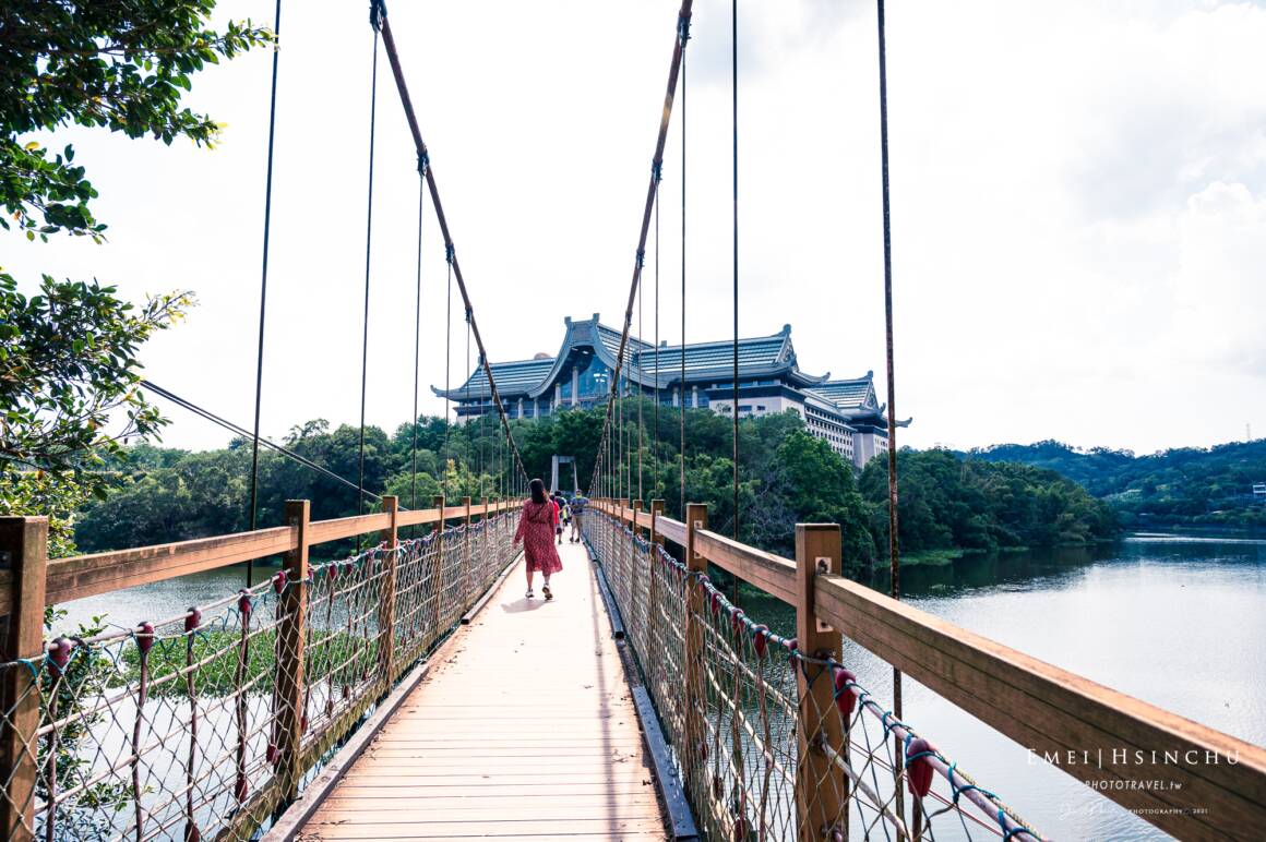 細茅埔吊橋是目前僅存的一座跨湖吊橋。