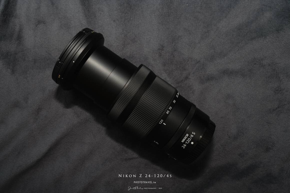 Nikon Z 24-120mm f/4 S的望遠端鏡身長度，雖然不是內變焦，但還是有做十足的防滴防塵設計。