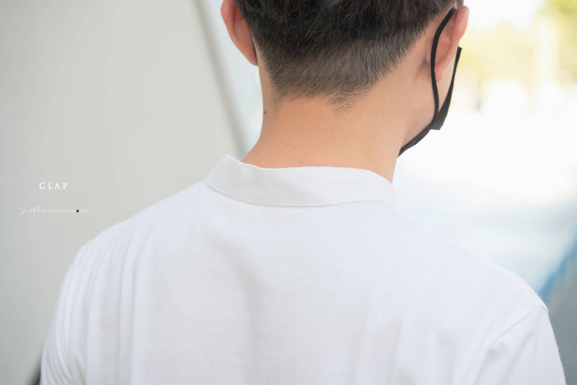 [穿搭] 素T穿搭真型 | 3種 C.L.A.P品牌男生素T版型示範