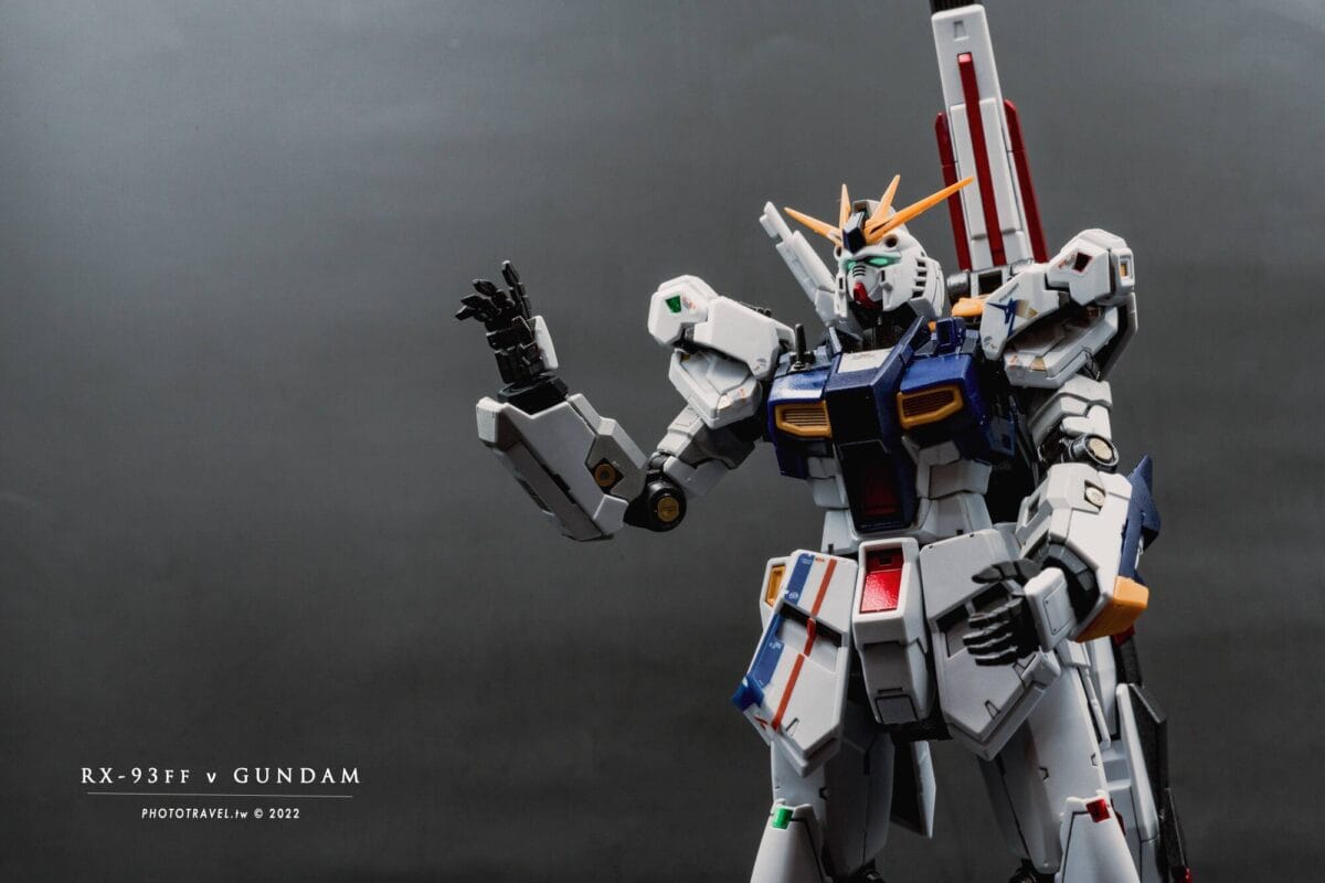 [開箱] RG RX-93ff ν鋼彈組裝心得分享 | 把 LaLaport福岡限定牛鋼彈帶回家！ - 相機旅圖