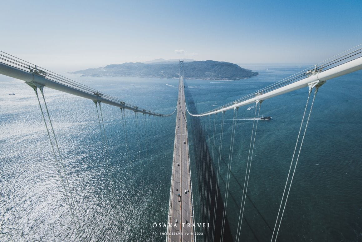 參加明石海峽大橋登頂體驗，可以挑戰自己登高的極限。