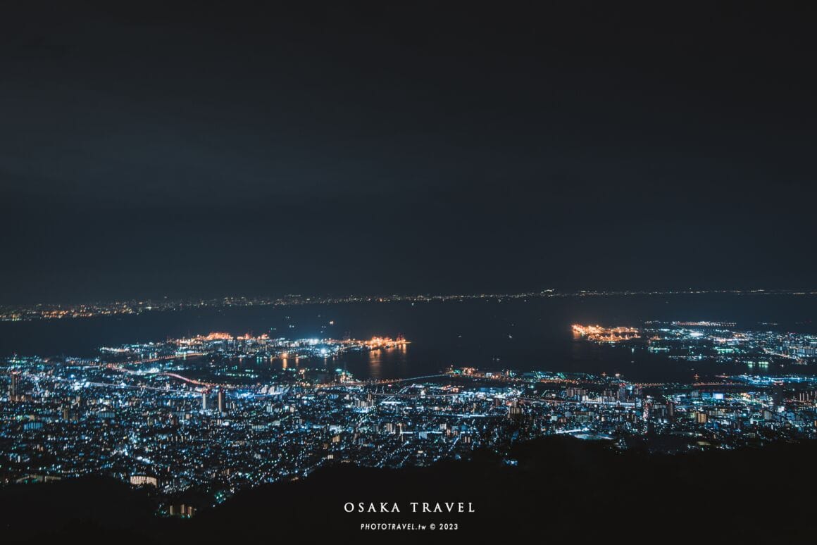 位於神戶市的摩耶山夜景是日本著名的三大夜景。