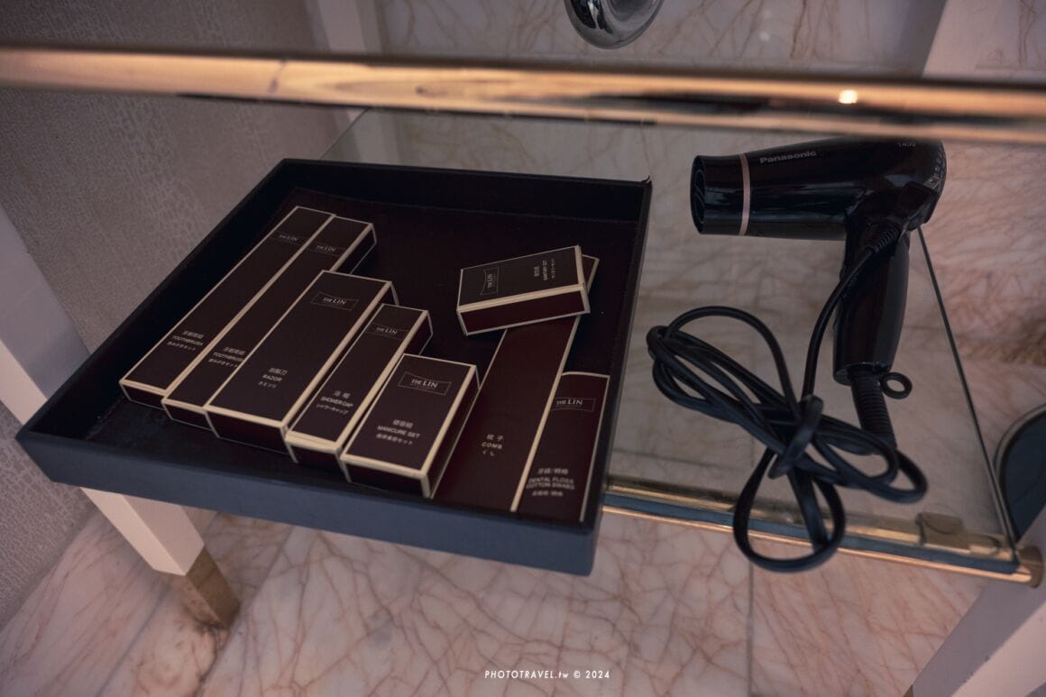 林酒店衛浴的備品也是一應俱全。